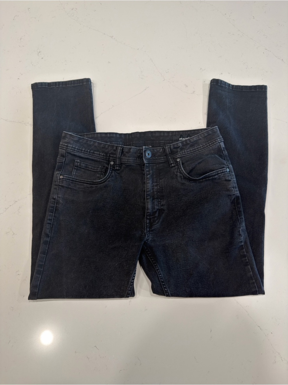 The Perfect Jean NYC Men's Black Skinny Fit Jeans - 34
